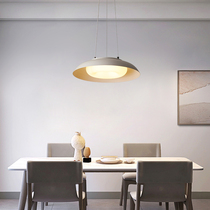 Simple modern dining room lamp dining table chandelier Nordic dining room net red wabi sabi style cream style dining chandelier bar lamp