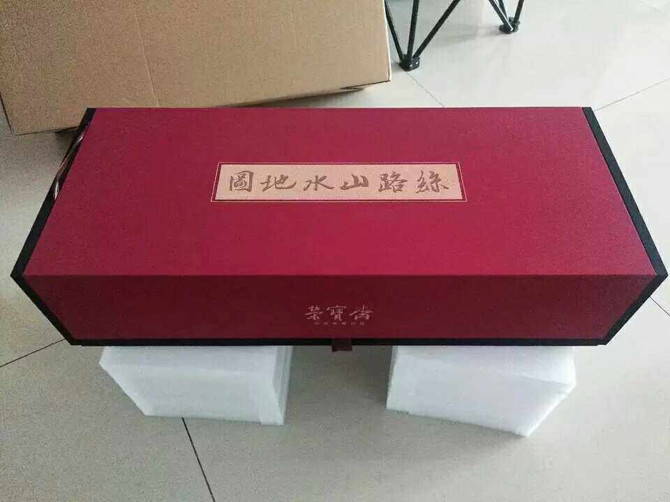 Silk Road Landscape Map Reappearance of National Treasure