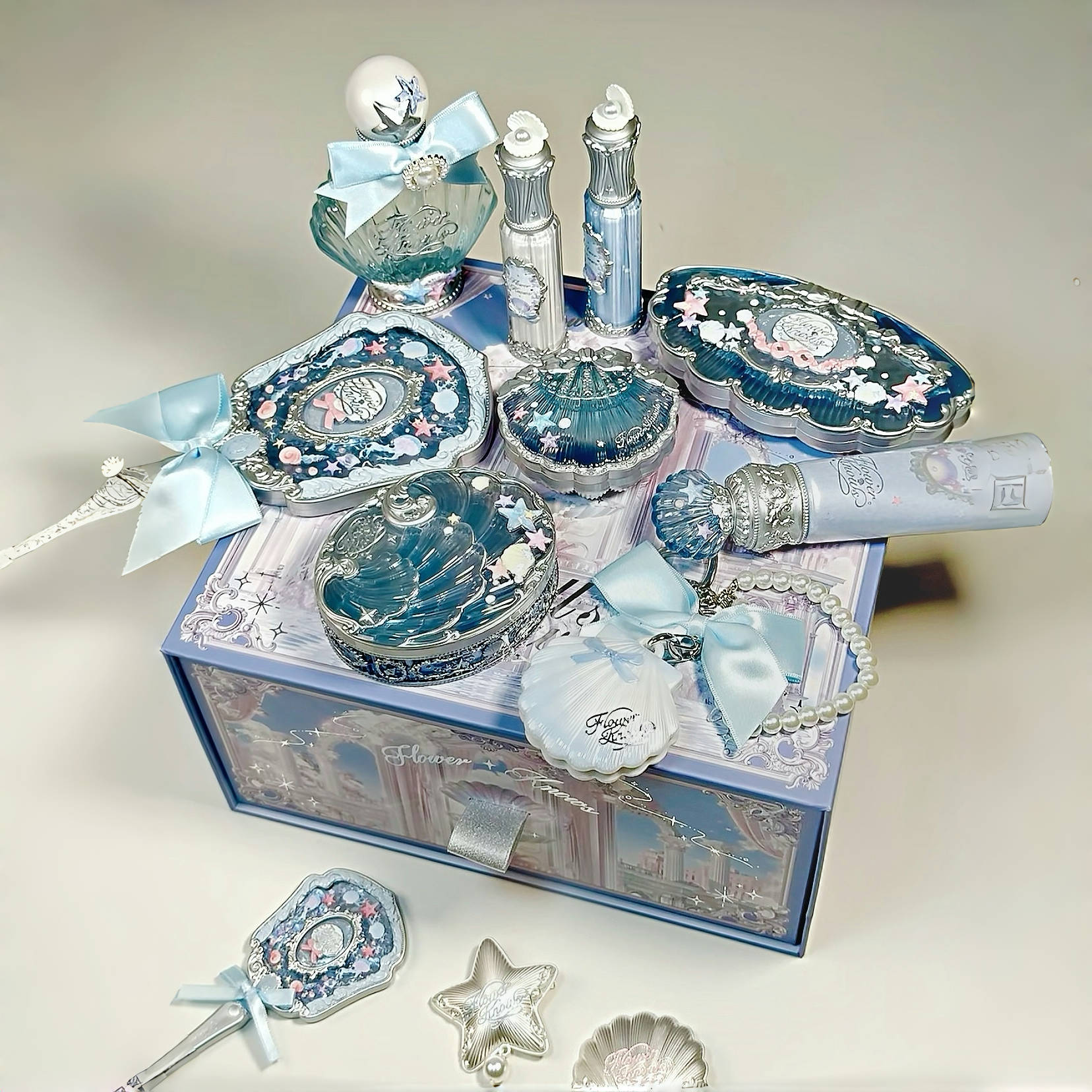 華智小ギフトボックスシェルパールシリーズ新作ギフトボックスゼリー海月光糸星海湾ガールフレンドギフト