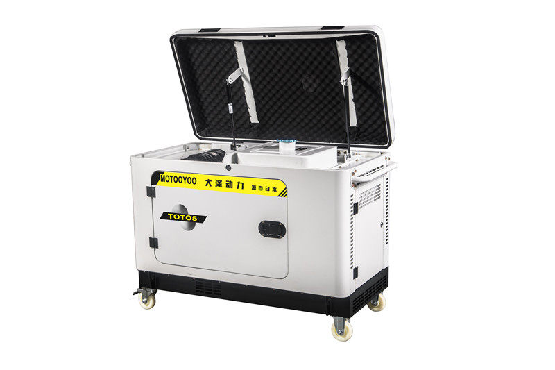 Mini mute petrol generator 220V Home Small single-phase 5KW three-phase 6 7 8 KW 380V Construction use