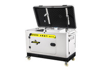 Mini mute petrol generator 220V Home Small single-phase 5KW three-phase 6 7 8 KW 380V Construction use