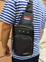 Liaoning ship memorial edition chest bag mountaineering travel canvas small backpack Student military fan satchel