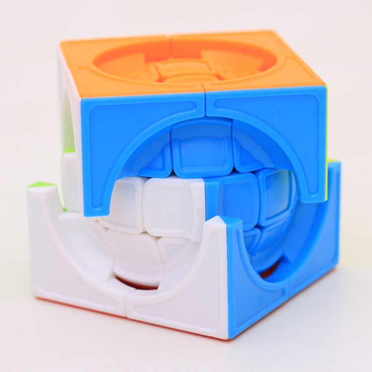 Zcube bóng ma thuật màu sắc thứ ba khối OPP túi mịn và thông minh thú vị trẻ em đồ chơi ma thuật người lớn bộ đồ chơi