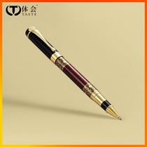 Experience Taste heavy feel Signature single pen Mens high-end adult office orb pen gift custom lettering