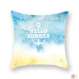 Синяя морская подушка, цифровая наволочка, универсальный диван, новая коллекция