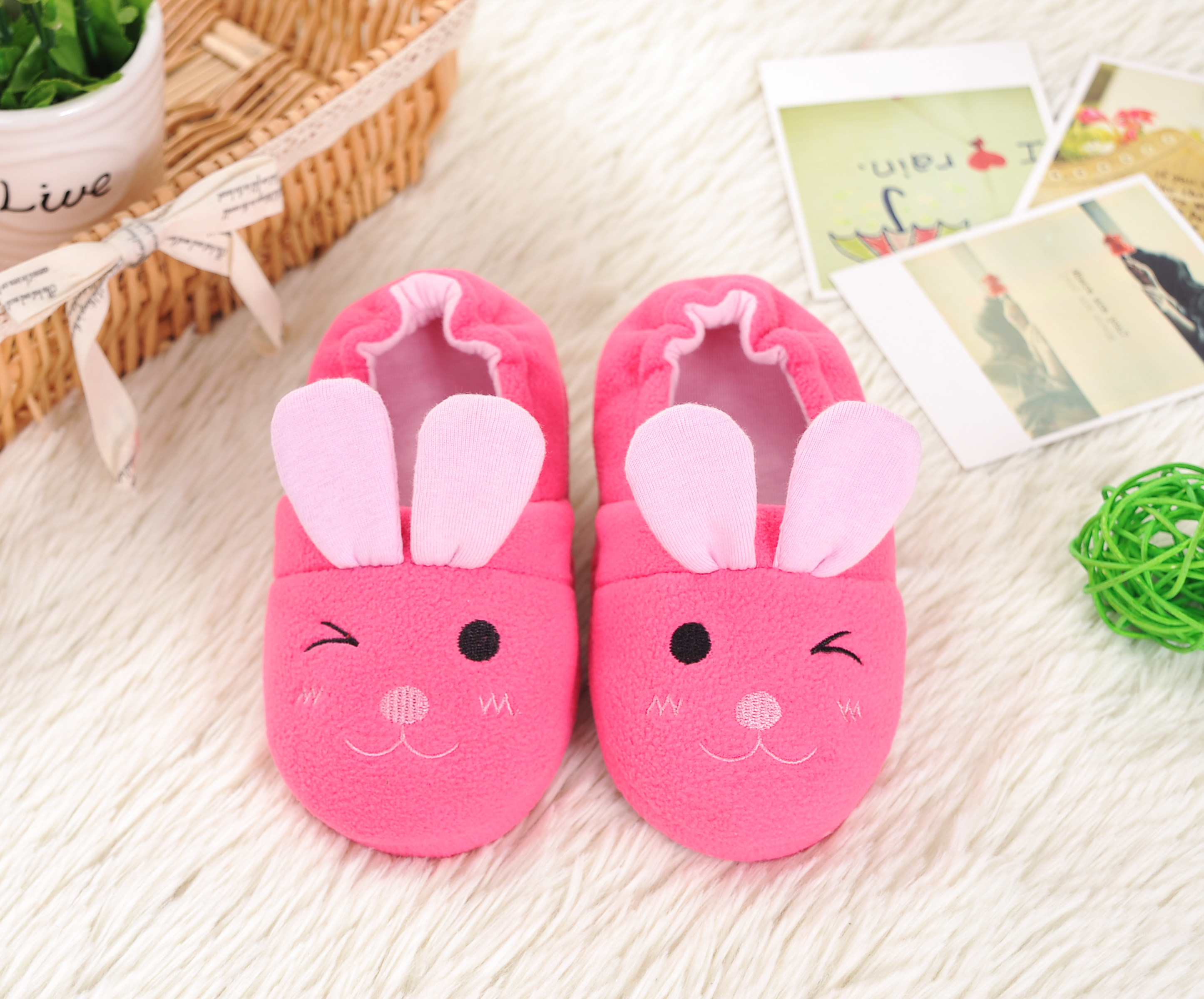 Pantoufles enfants en coton - Ref 986973 Image 15