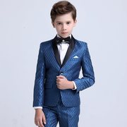 2019 New Boy Suit Hàn Quốc phiên bản Stage chủ Mẫu Hiện Out Dressed Childrens Suit Flower Kids.