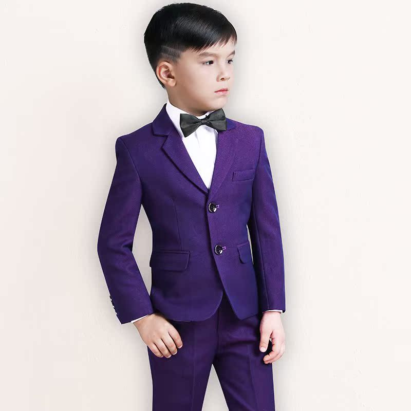 2019 trẻ em mới Suit Suit trai Suit Coat Flower Kids ăn mặc Boy bé Piano Performance ăn mặc III.