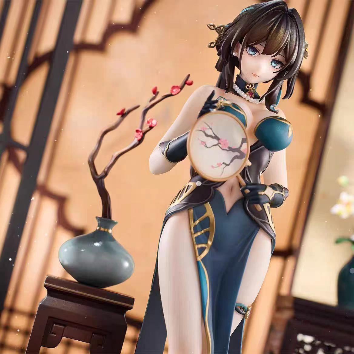 Nangong Cherry Cheongsam Miss Ruan Mei’s figure ornaments