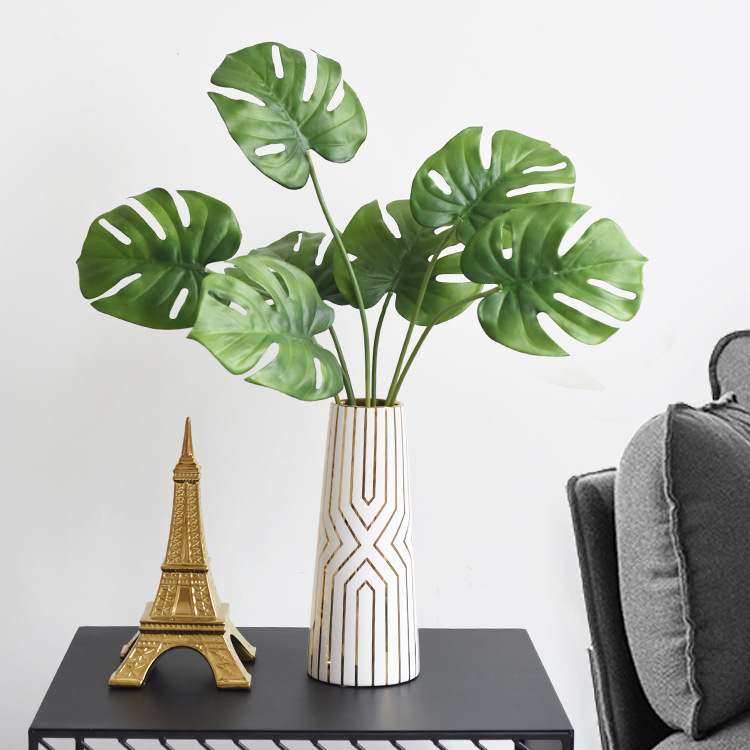 Nordic Wind Light Lavish Board Room Dining Room Table Ceramics Dry Flowers Inserts Adornment Table Face Creativity Vases Hem 4