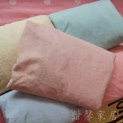 Export tail single 150 180 waterproof bed cover solid color terry large size double urine isolation bed cover Breathable and washable