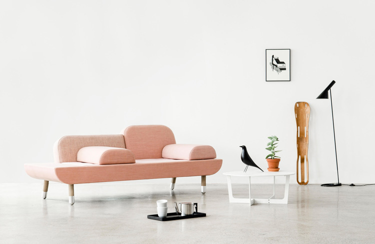 Nordic Minimalist Café Fashion Light Lavish Sample House Display Central Prototype Board Room Chair Villa Upscale Glass Fiber Bed Towards Sofa