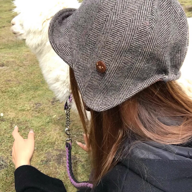 Double Inin Double-Sided Corduroy Equestrian Hat 30% Wool Ear Protection Hat for Women Autumn and Winter Warm Lei Feng Hat Double Inin Double-Sided Corduroy Equestrian Hat 30% Wool Ear Protection Hat for Women Autumn and Winter Warm Lei Feng Hat