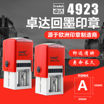 Zhuoda 4923Trodat Reink Seal Atomic Chapter Automatic Chapter Flip Seal Continuous Seal