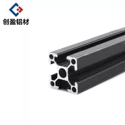 2020 black oxide European standard industrial aluminum extrusion material aluminum alloy automation equipment 3D printer professional fish tank DIY