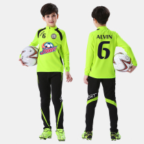 Boys  jacket Long-sleeved gym training suit Running sports jersey Childrens fitness suit tight suit