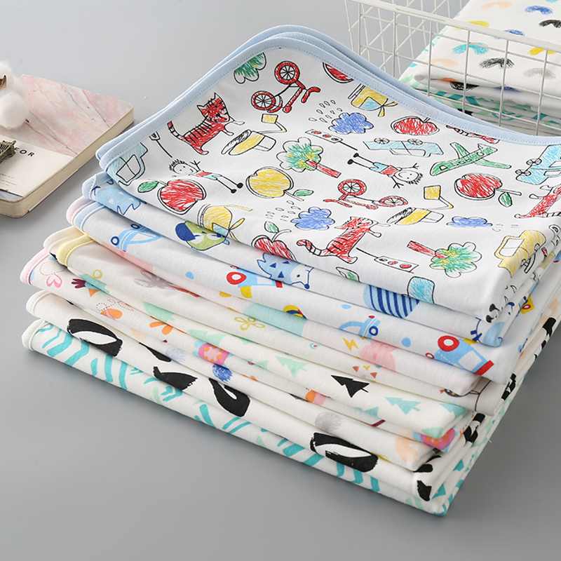 Baby mattress sleep pad cotton waterproof urine pad large children's overnight pad washable menstrual period small mattress