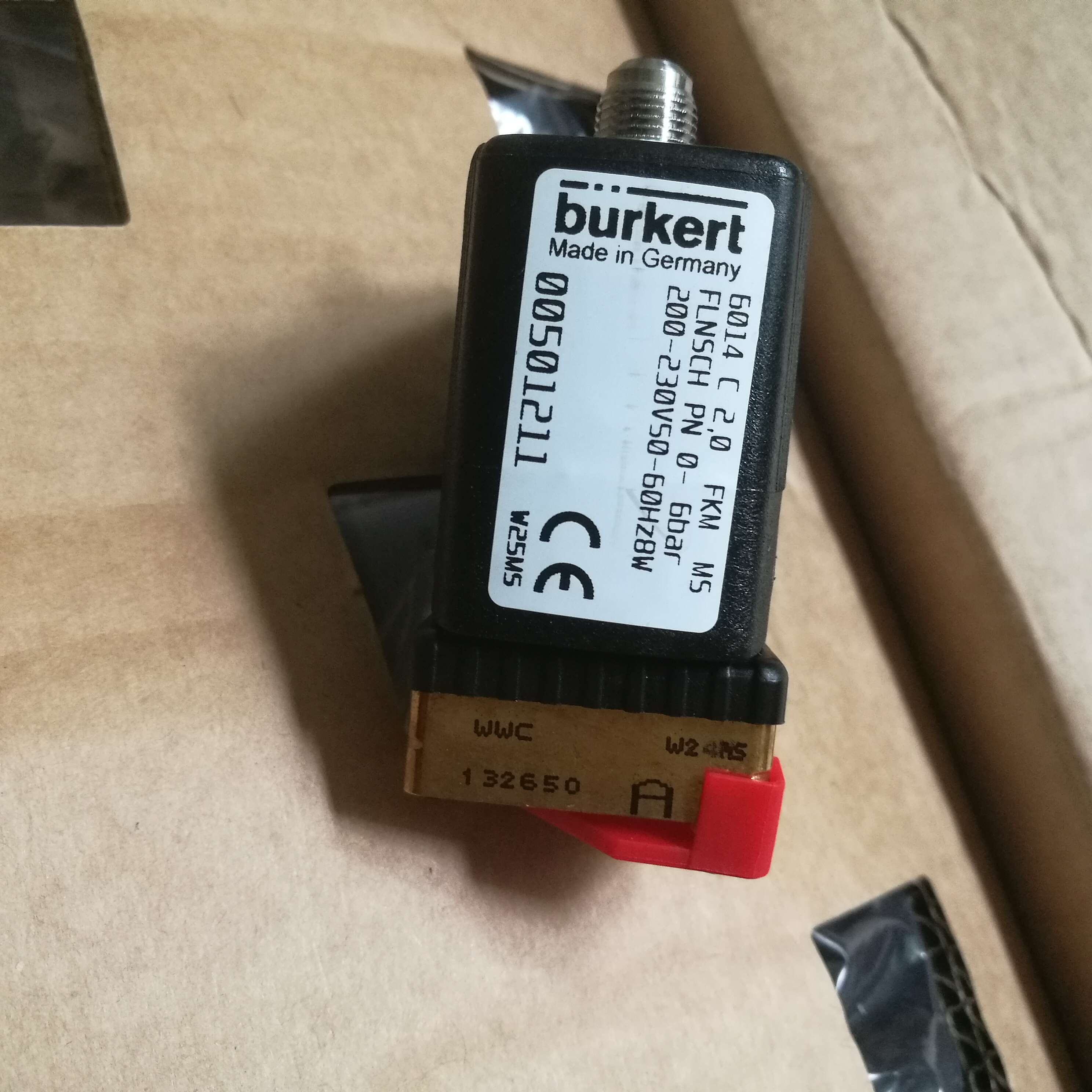 Baode solenoid valve 6014-00501211 burkert 00501211 solenoid valve bao di 501211