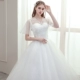 850 Одиночное свадебное платье