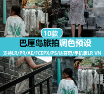 Recommended 10 Bali Brigade flapping preset portrait tourism PR PS LR FCPX Leonardo da Vinci