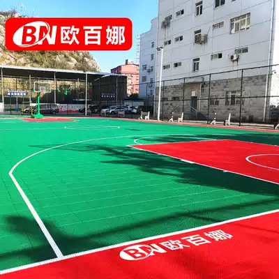Obana suspended floor Bird's nest nine-palace grid soft connection outdoor professional basketball court non-slip suspended assembly floor mat