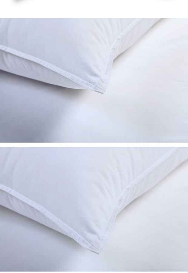 Gối đơn siêu mềm Gối khách sạn B & B Gối nhà màu trắng tinh khiết - Gối gối lông ngỗng