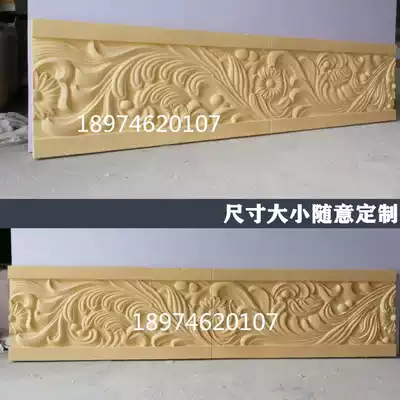 eps polyphenyl foam relief line waist line carved European villa hotel exterior decoration relief sandstone customization