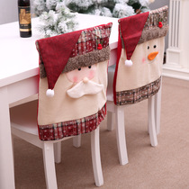 Christmas Decoration Chair Covers Dining Seat Santa Claus