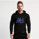 Áo len nam hoodie mùa thu và mùa đông mẫu áo khoác thủy thủ thể thao giản dị dài tay bộ đầu thanh niên tập thể dục màu đỏ với cùng một đoạn