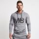 Áo len nam hoodie mùa thu và mùa đông mẫu áo khoác thủy thủ thể thao giản dị dài tay bộ đầu thanh niên tập thể dục màu đỏ với cùng một đoạn