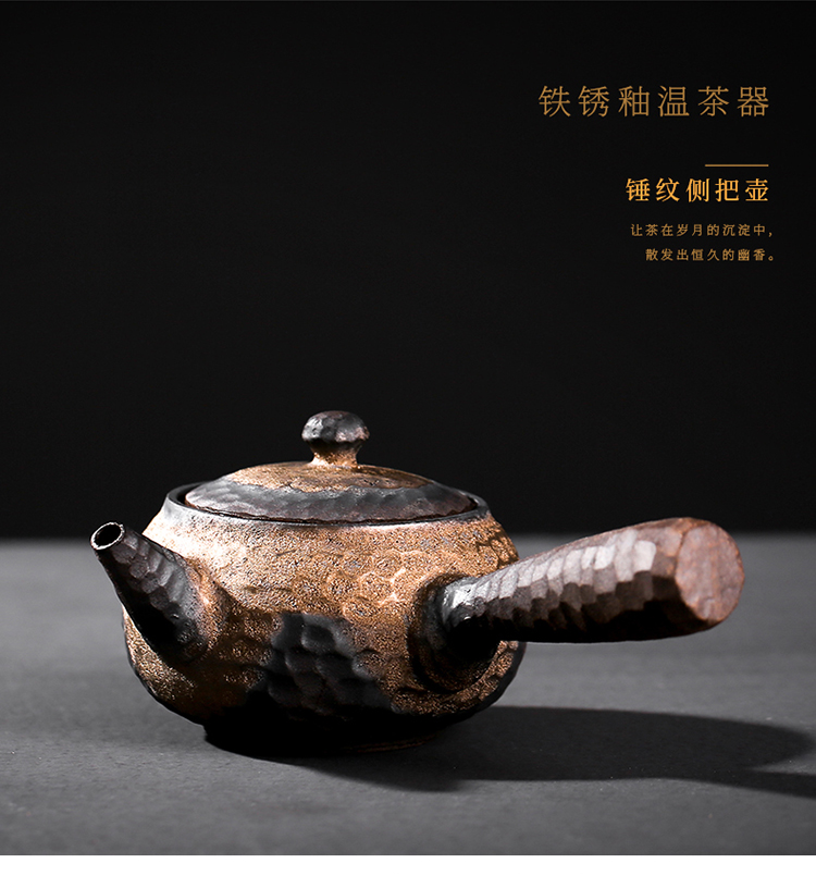 Archaize boiling tea stove coarse TaoWen teapot charcoal'm burning flame of alcohol burn blisters teapot household kung fu tea tea device