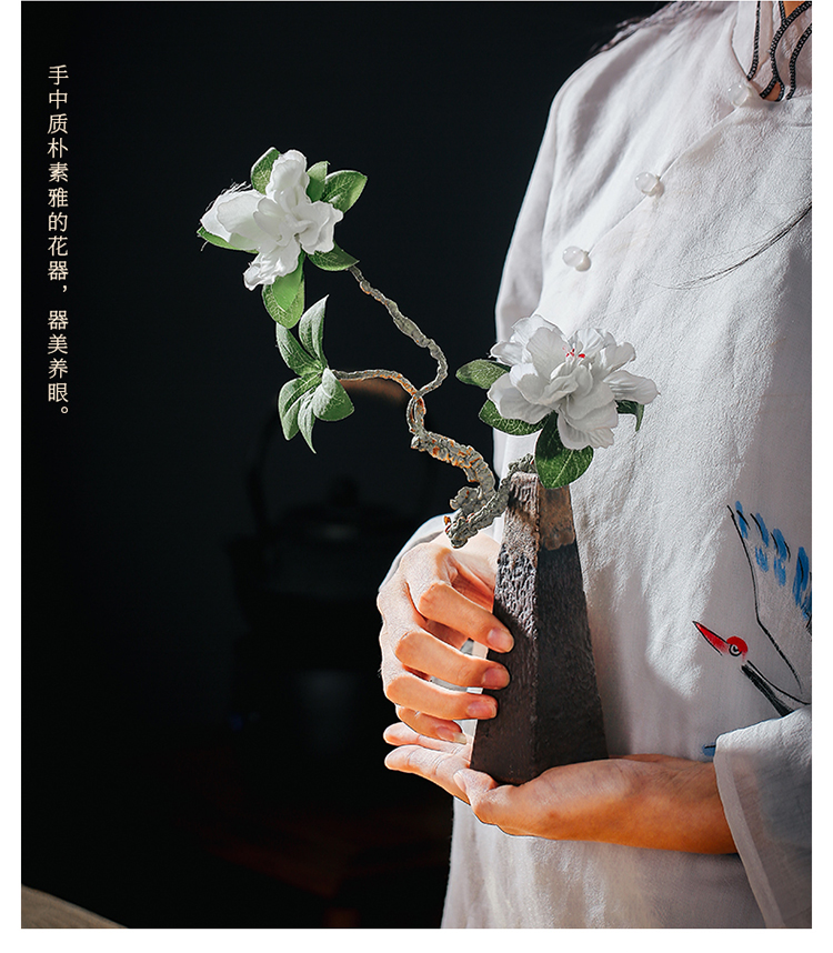 Japanese do the vase idea contracted furnishing articles desktop ceramic flower home office in hydroponic flower zen restoring ancient ways