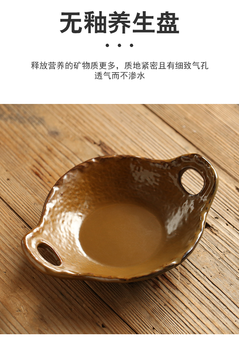 Dry pot pot of household ceramics tableware suite hotel hotel restaurant dedicated flame furnace solid alcohol small hot pot dish