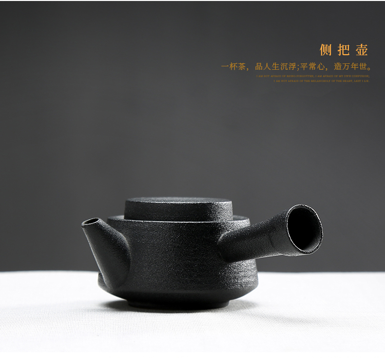 Japanese kung fu tea set ceramic office do small tea tray tea teapot teacup suit household gifts custom