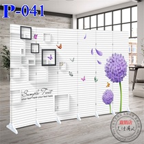 Screen partition Living room minimalist modern Chinese European-style hotel bedroom office Easy folding mobile Xuan Wall