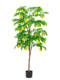 Simulated Green Plant Lemon Tree Potted Fruit Artificial Green Plant Decoration for Living Room Large Indoor Floor-Standing Plant Ornament
