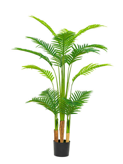 Nordic Artificial Plant Areca Palm Living Room Bonsai Large Fake Green Plant Decoration Monstera Indoor Floor-Standing Ornament