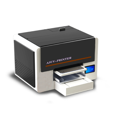 小型视觉uv打印机手机壳冰箱贴亚克力钥匙扣金属塑料木板圆柱打印