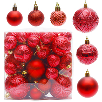 Dragon Tiger Christmas Ball Christmas Candy Shaped Cane Painted Gift Box Set Pendant Christmas Tree Decoration Scene Arrangement