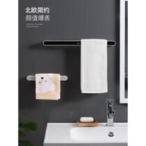 TAO2 punch-free slipper rack bathroom towel rack bathroom suction cup hanger wall-mounted shoe storage hanger bracket