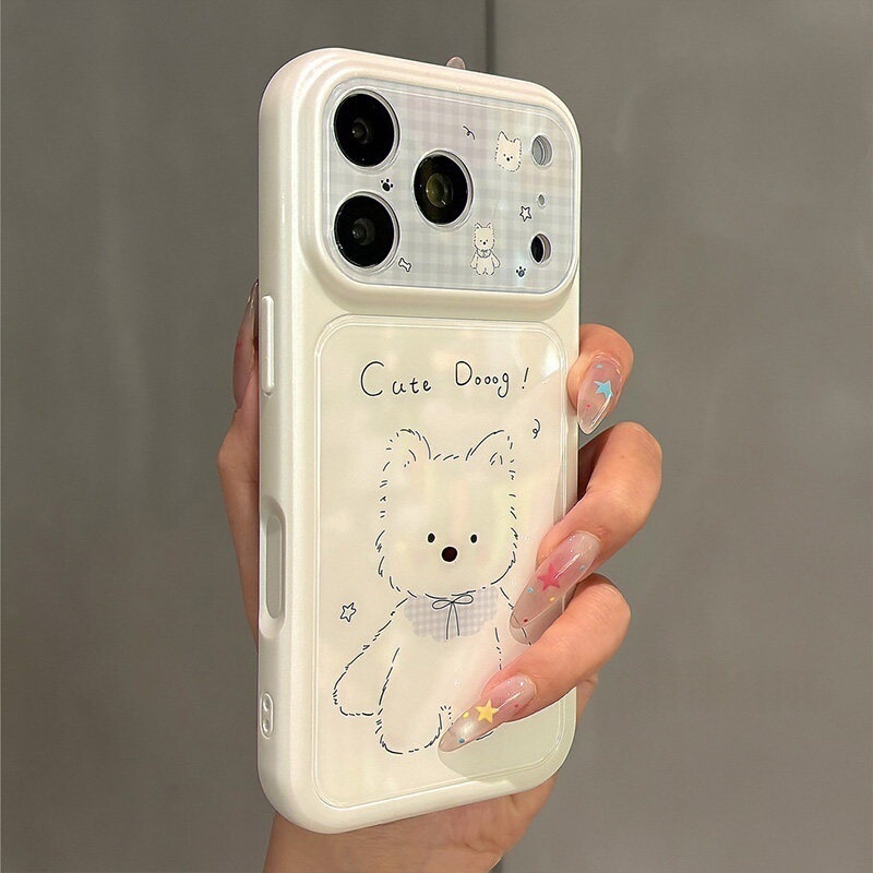 Suitable for Apple 17 Pro Max Phone Case, New 2026 Plaid West Highland iPhone 16 Pro Max Full-Cover Large Window 15 Pro High-End Feel 14 Plus Cute 13 Super Stylish Air Case Suitable for Apple 17 Pro Max Phone Case, New 2026 Plaid West Highland iPhone 16 Pro Max Full-Cover Large Window 15 Pro High-End Feel 14 Plus Cute 13 Super Stylish Air Case