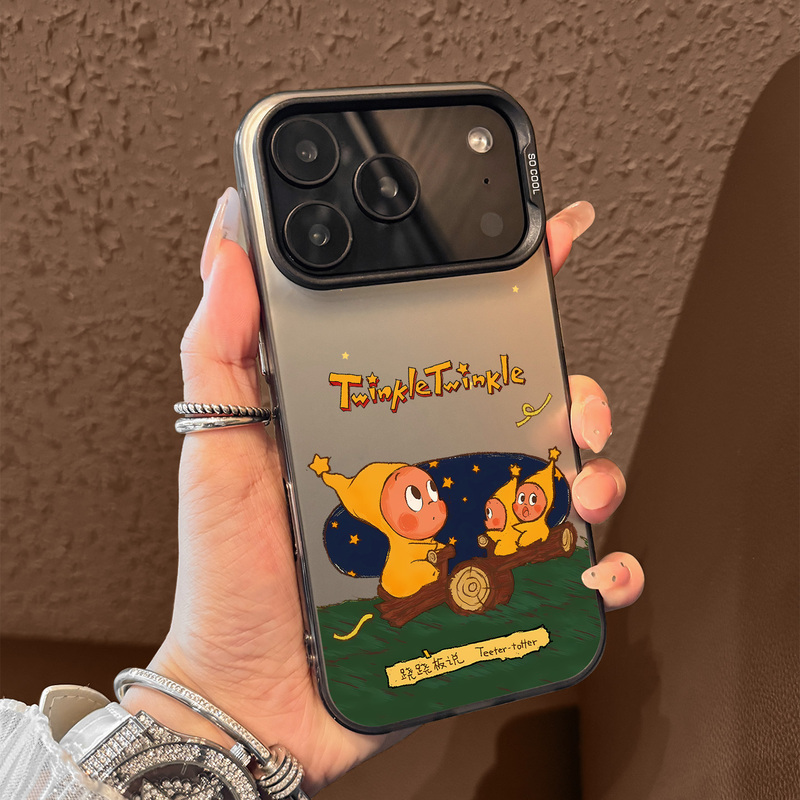 Suitable for Apple 17 Pro Max Phone Case, New 2026 Cartoon Seesaw Doll, iPhone 16 Pro Max Full Coverage, High-End Feel, 15 Pro Super Cute Case, 14/13 Cute, 17 Air for Women Suitable for Apple 17 Pro Max Phone Case, New 2026 Cartoon Seesaw Doll, iPhone 16 Pro Max Full Coverage, High-End Feel, 15 Pro Super Cute Case, 14/13 Cute, 17 Air for Women
