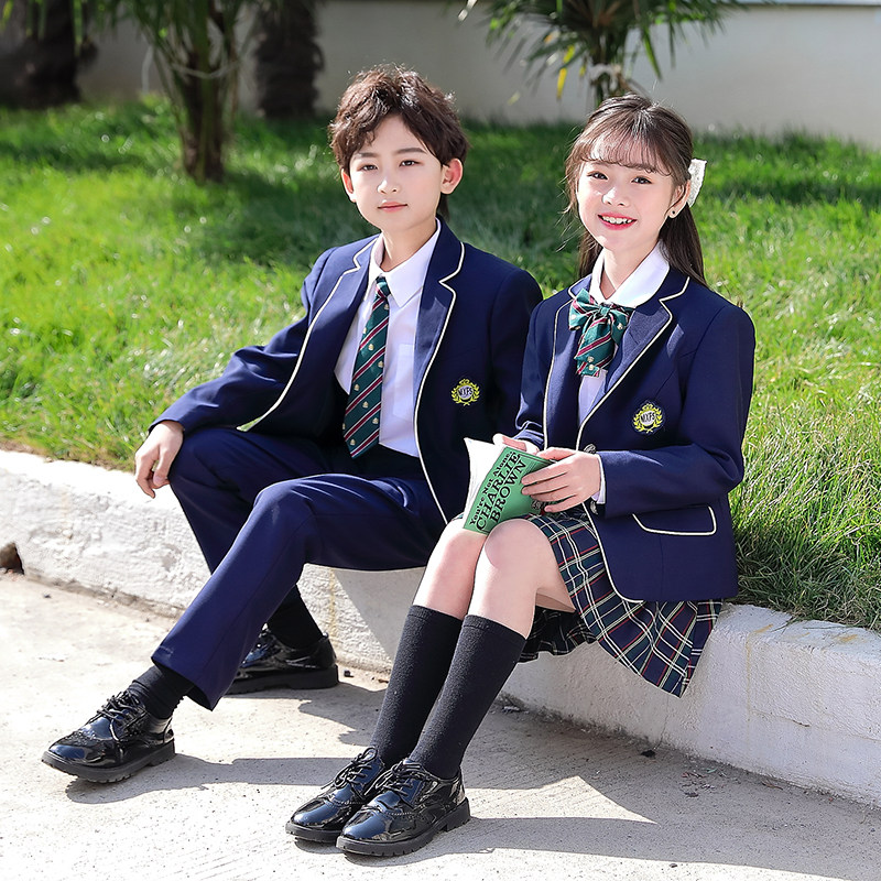 Grade 1, 2, 3, 4, 5 and 6 class uniforms, primary and secondary school uniforms, spring and autumn British style class uniforms, garden uniforms, suits