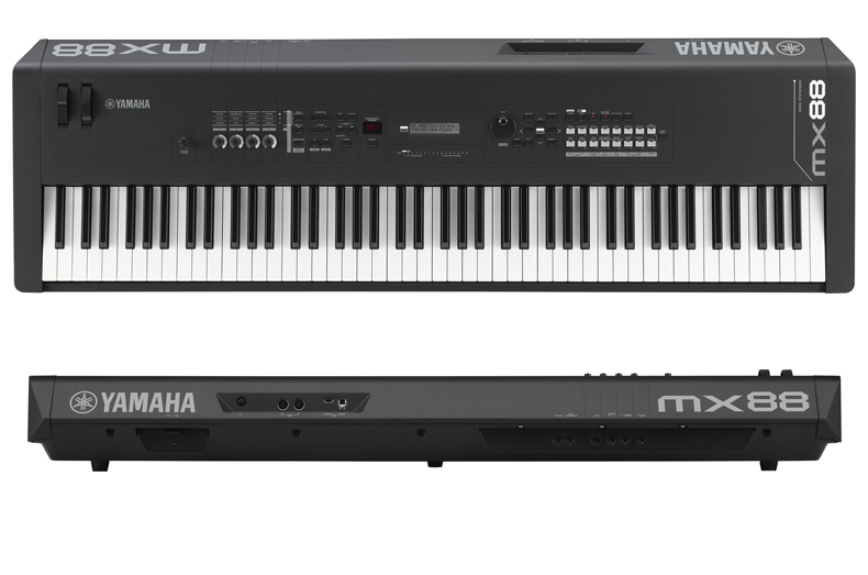 Bàn phím âm nhạc Yamaha Yamaha MX88BK 88 phím tổng hợp sắp xếp giai đoạn búa mx88 - Bộ tổng hợp điện tử đàn piano roland