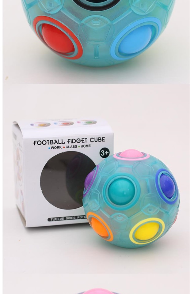 Night Light Magic Rainbow Ball Nhấn Rubiks Cube Đồ chơi Trẻ em Mẫu giáo Thông minh Đồ chơi giáo dục Đặc biệt đồ chơi thông minh cho bé 1 tuổi