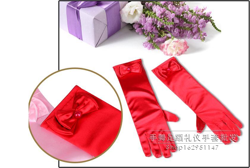 Gants pour fille en satin - Ref 2150122 Image 23