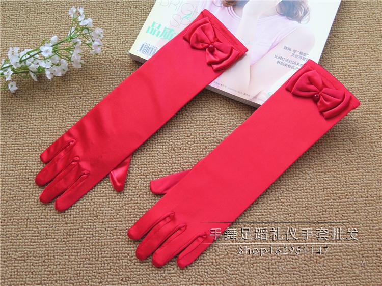 Gants pour fille en satin - Ref 2150122 Image 35