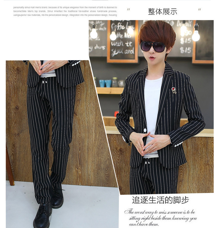 Costume homme en coton pour automne - Ref 1549723 Image 17