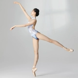 Санша Санша балетный танец женская печатная печать со льдом шелковая фигура йога танцевальная практика