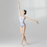 Санша Санша балетный танец женская печатная печать со льдом шелковая фигура йога танцевальная практика